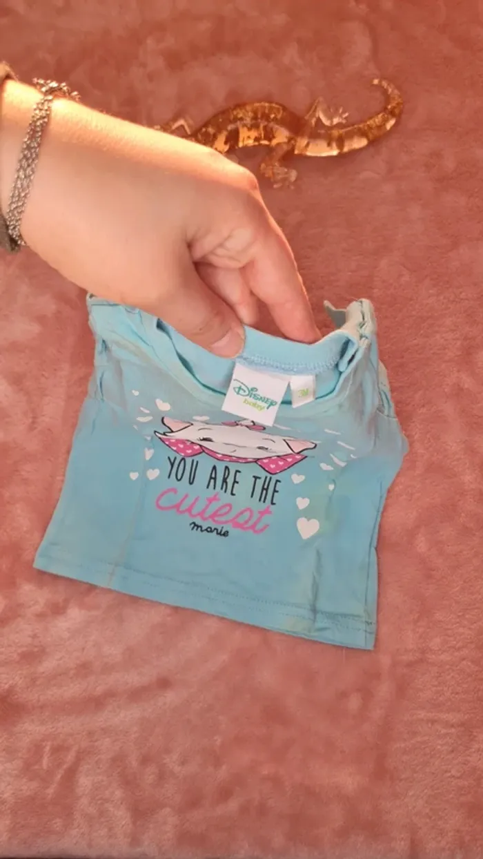 Tee shirt - Disney - 3 mois - photo numéro 2