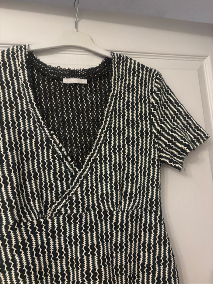 Robe manches courtes en crochet Zara S - photo numéro 4
