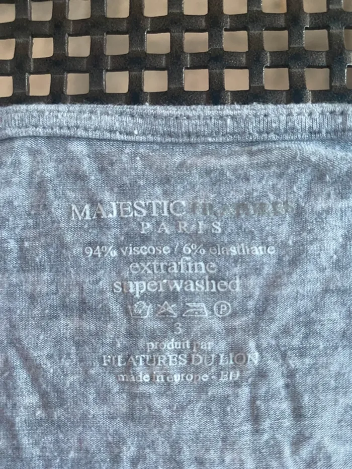 Superbe Top majestic filatures taille 3 40 42 - photo numéro 4
