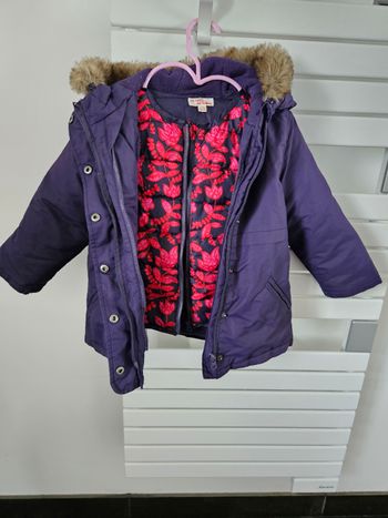Manteau 2 pièces détachables 3 ans dpam