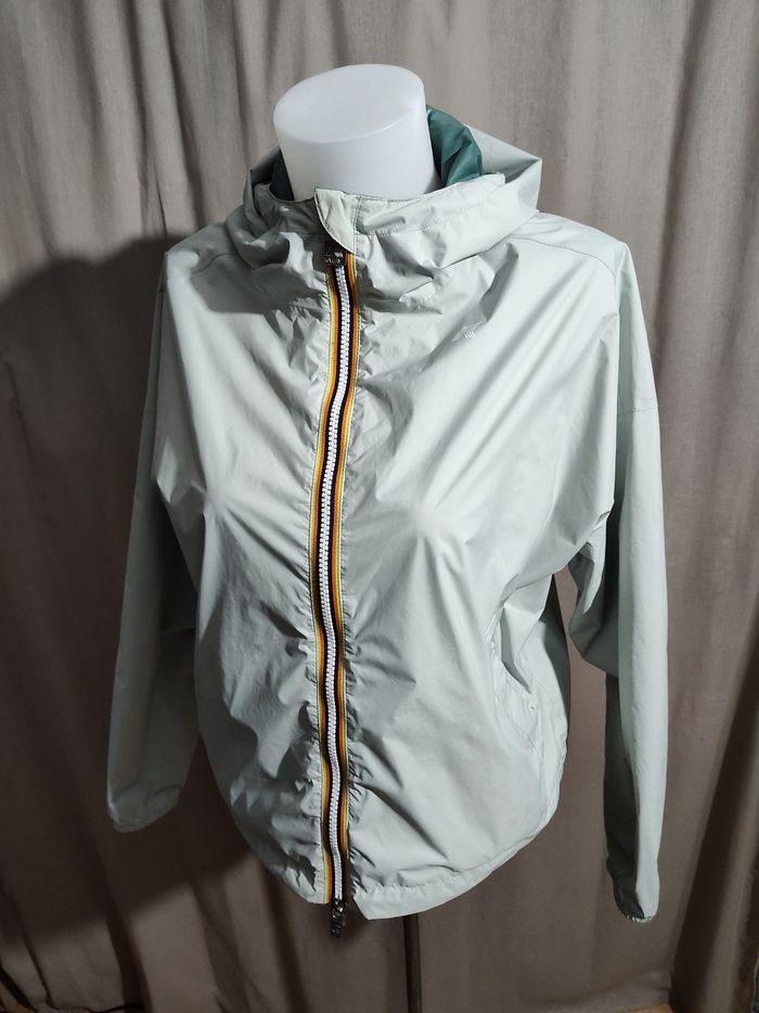 Veste k-way imperméable authentique pour femme, réversible - photo numéro 2