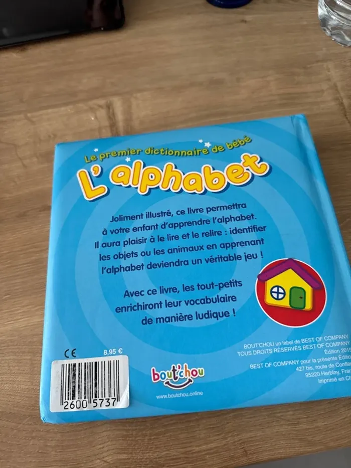 Livre alphabet rigide - photo numéro 3