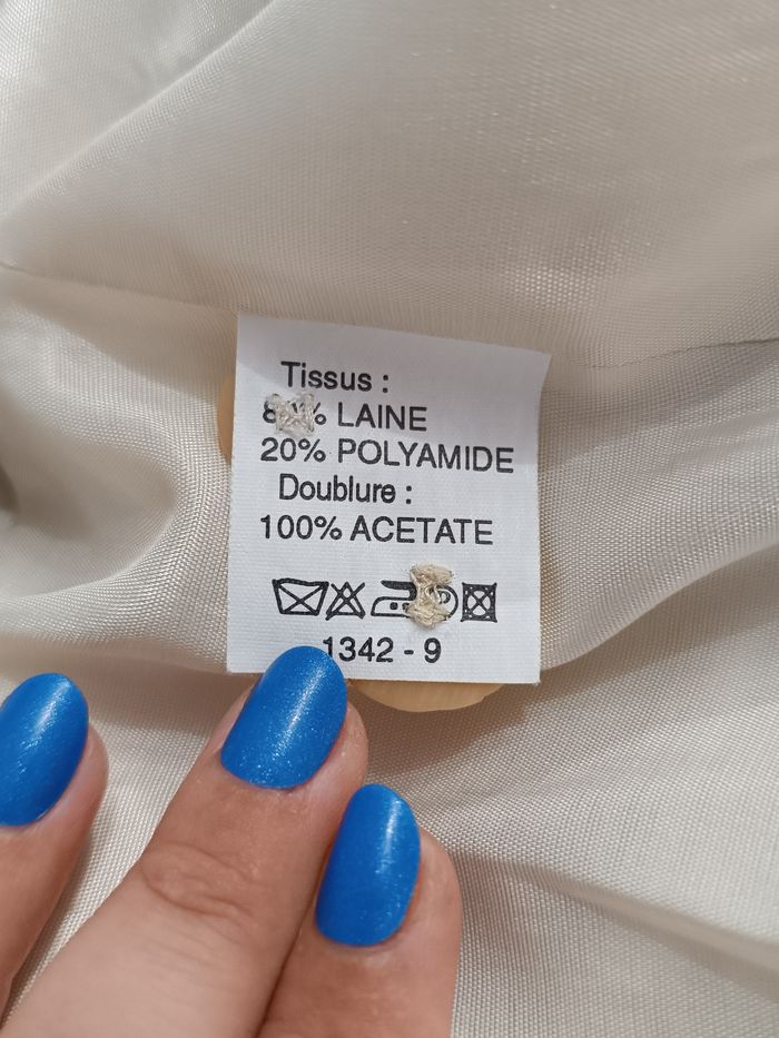 Blazer en laine Camaïeu - photo numéro 5
