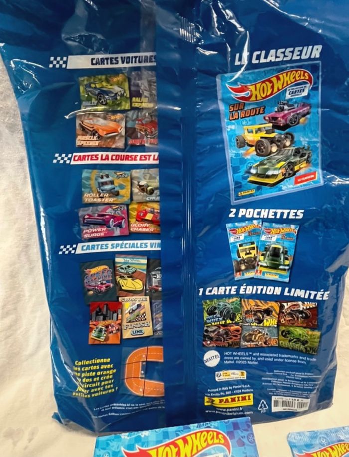 Kit panini Hotwheels on the Road neufs scellés - photo numéro 5