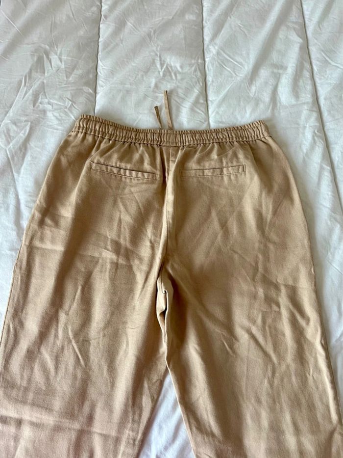 Pantalon fluide femme beige Vila en 38 - photo numéro 2