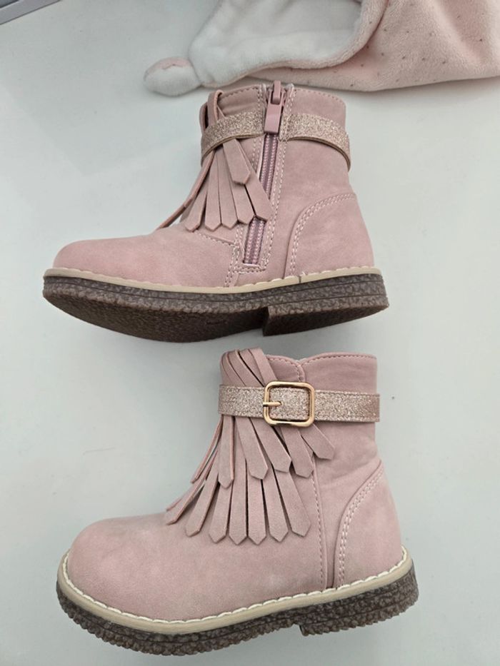 Bottines rose 23 - photo numéro 6