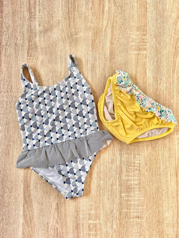 Maillot & culotte de bain bébé fille