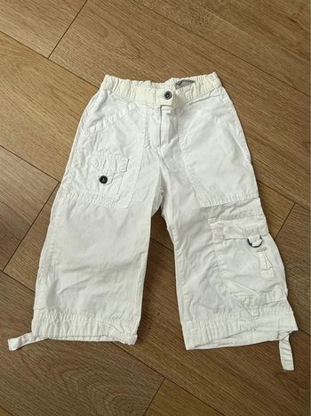 Pantacourt IKKS blanc en 6ans