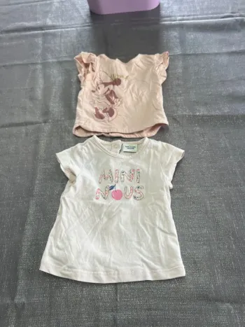 Lot 2 t-shirt 3 mois