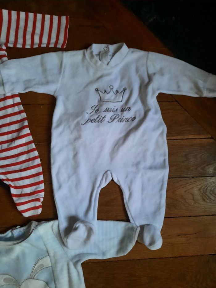 Lot de 3 pyjamas 3 mois - photo numéro 3
