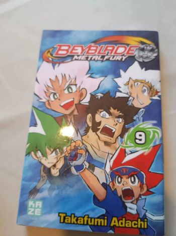 Manga beyblade metal fury tome 9