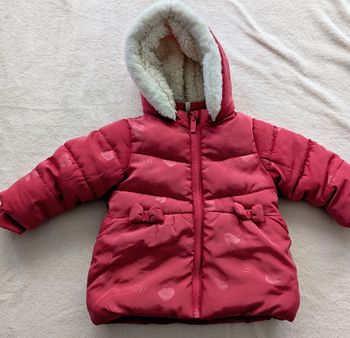 Doudoune bébé fille 6 mois