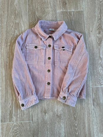 🎀  Veste rose poudré 8 ans tape à l’œil
