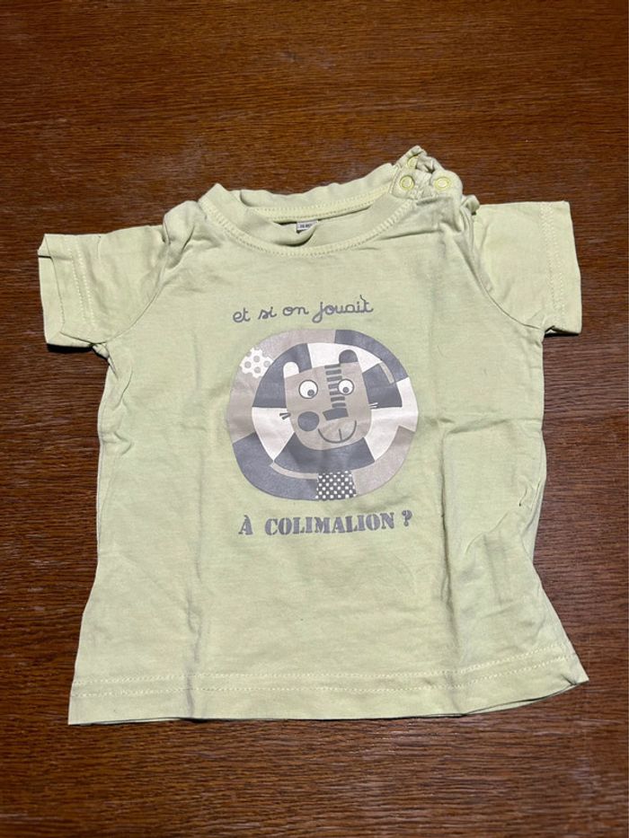 T-shirt manche courte vert