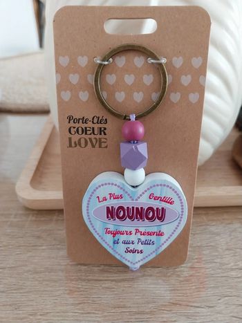Porte-clefs Nounou