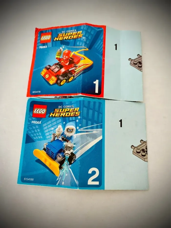 LEGO Super Heroes 76063 – Mighty Micros : Flash vs Captain Cold - Complet avec notice - photo numéro 9