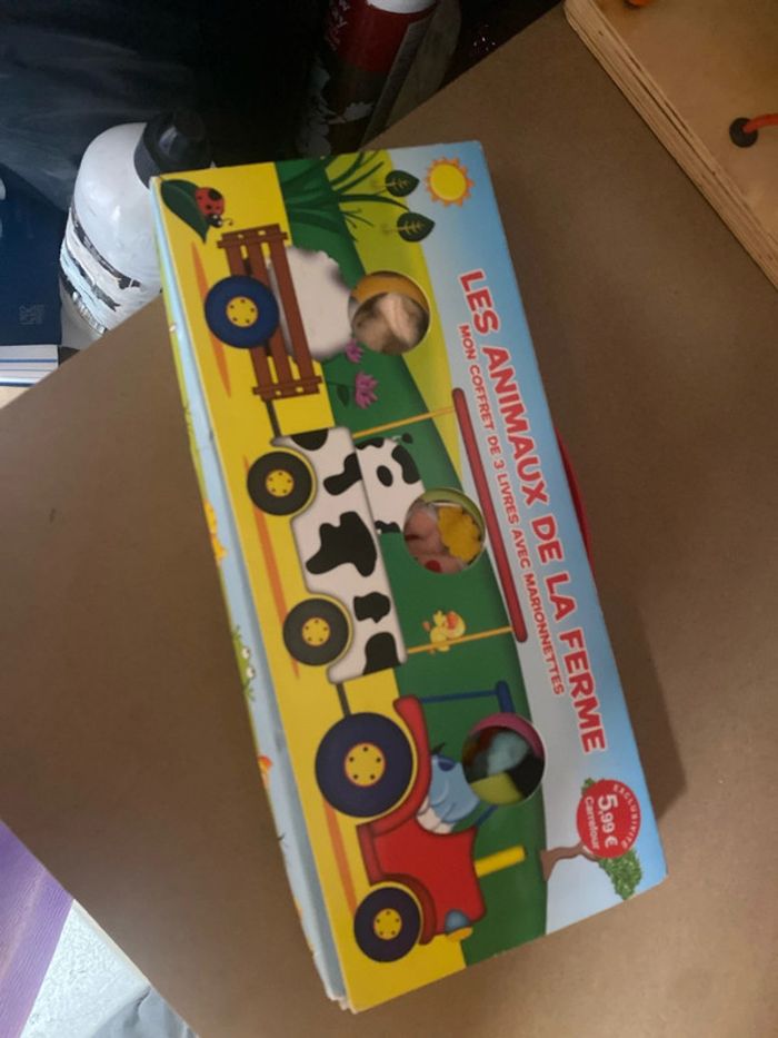 Livre animaux de la ferme