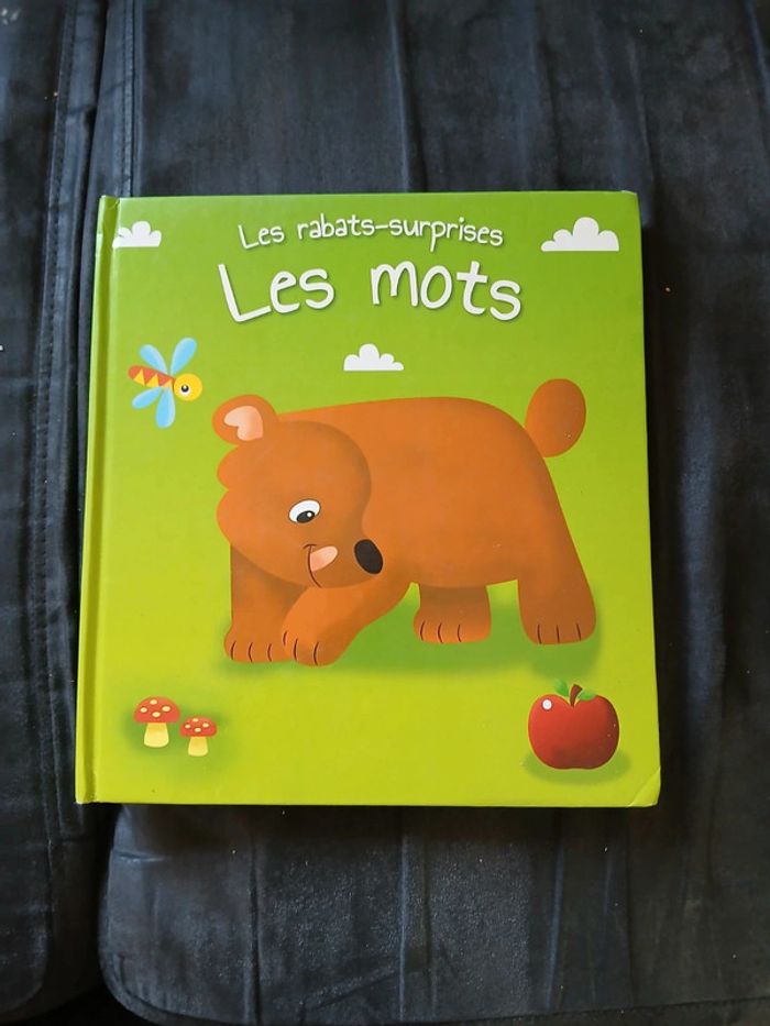 Livre cartonné avec rabats