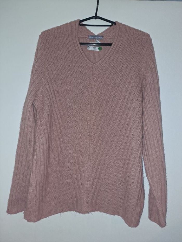 Pull vieux rose