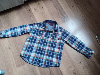 Chemise sergent major 4ans à carreaux