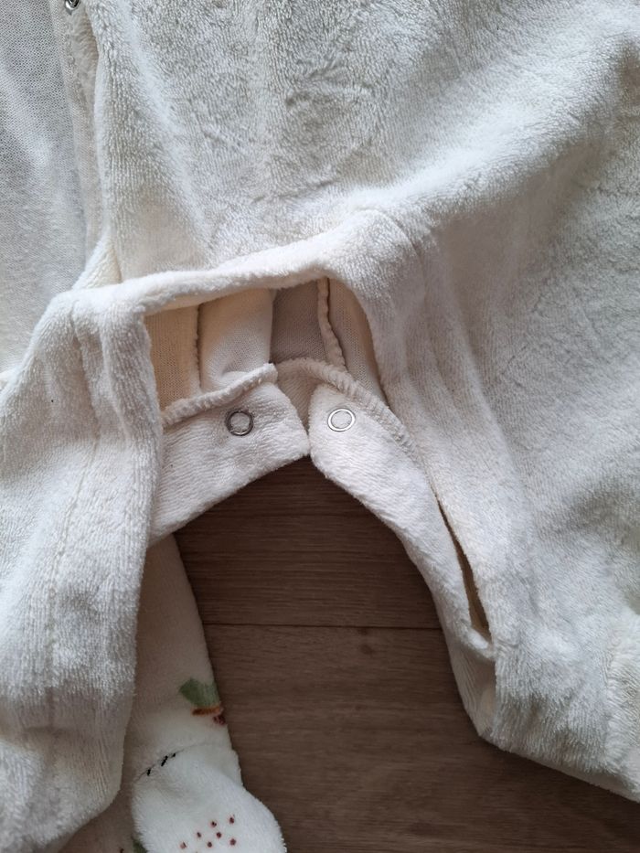 Lot pyjama velours bébé 6 mois - photo numéro 5