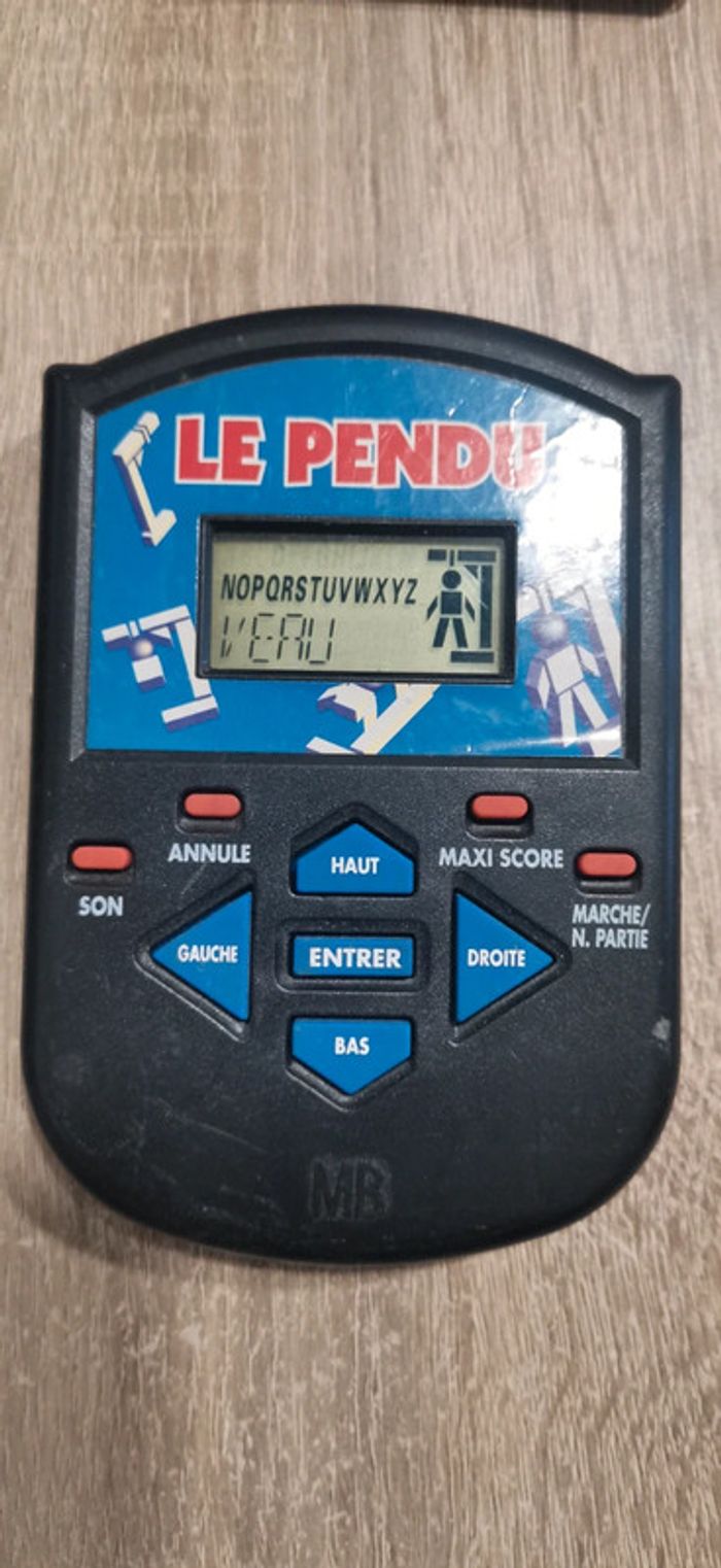 Jeu Le Pendu MB 1996