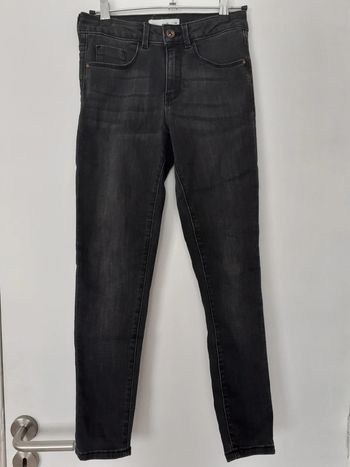 Jean fille noir réglable 10 ans Zara