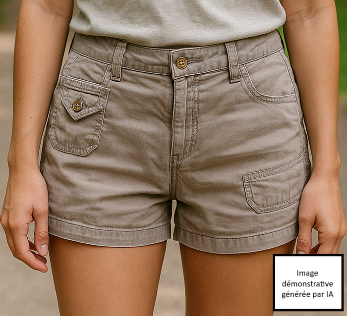 short femme casual - photo numéro 4