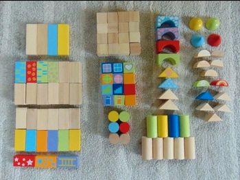 Baril de blocs en bois - Sequoia