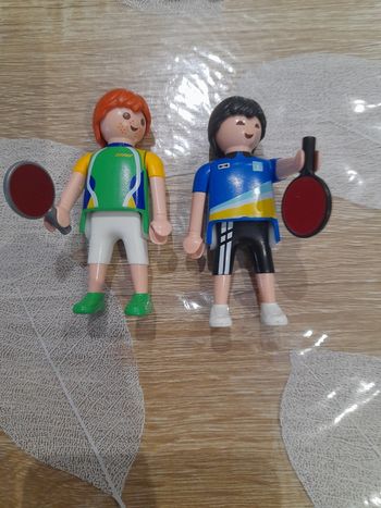 Playmobil 5197 2 joueurs de tennis de table