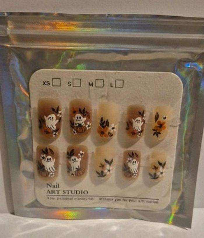 🧙 Faux ongles Magiques Halloween – 24 pièces pour un look ensorcelant ! 🎃💅 - photo numéro 6