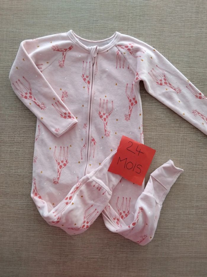 Pyjama velours 24 mois