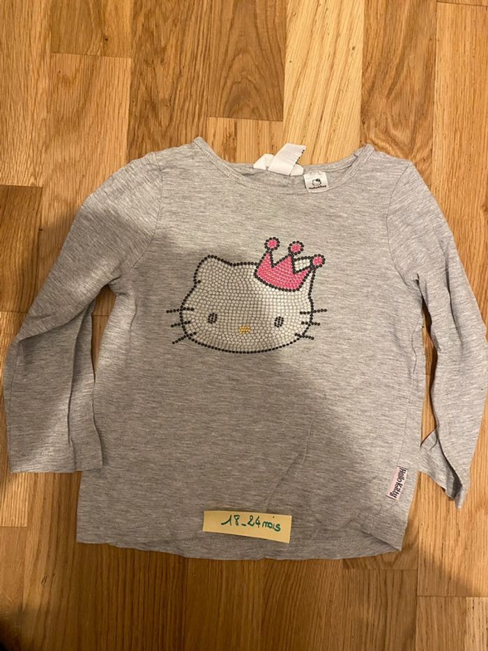 T-shirt manche longue 18-24 mois