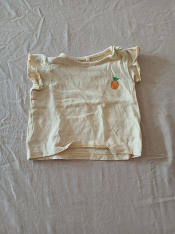 Tee-shirt manches courtes 3 mois