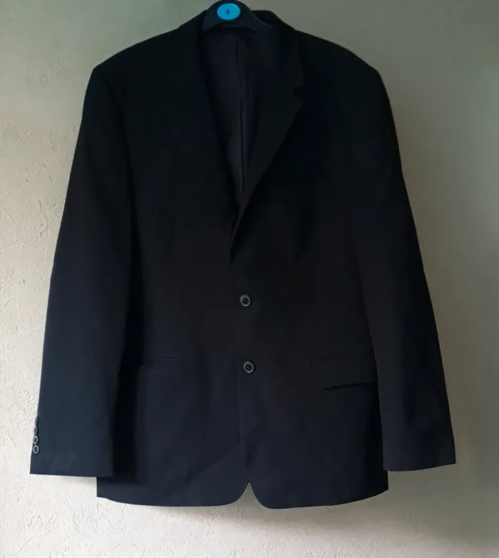 veste costume tailleur noire Canda C&A homme taille 50 - photo numéro 4