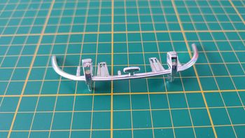 Pare-chocs arrière pièce miniature Porsche 356 B 1961 Burago BBurago 1/18 1/18e 1/18ème #B42