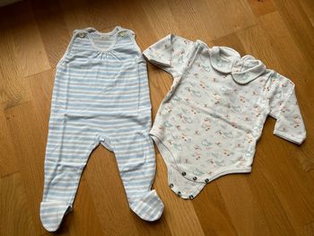 Grenouillère et body bébé