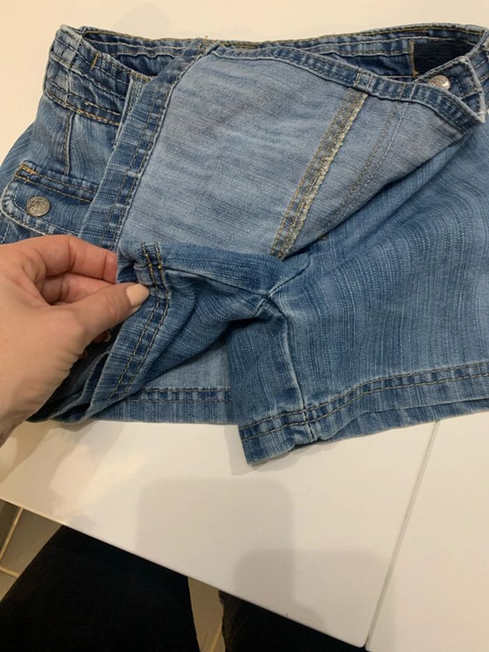 Jupe-short en jean - photo numéro 2