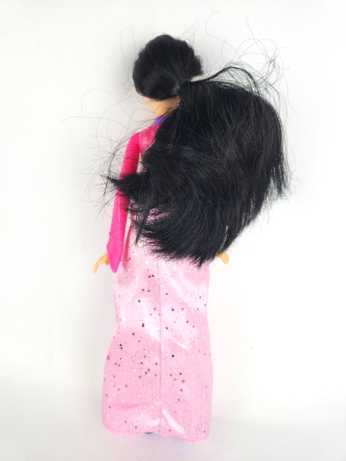 Poupée Mulan Disney Classique - Robe de Cérémonie Rose Pailletée - photo numéro 4