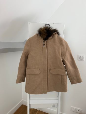 Duffle-coat camel Zara Kids