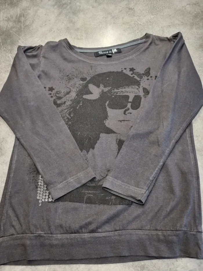 T-shirt Placard de Fille - photo numéro 5