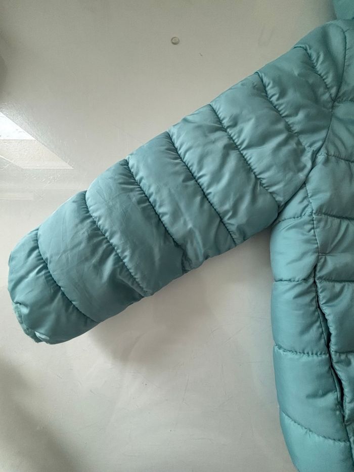 Doudoune fine bleu clair - photo numéro 5