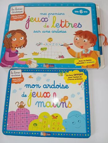 Livre ardoises effaçable