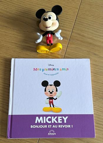 Livre Mickey avec figurine