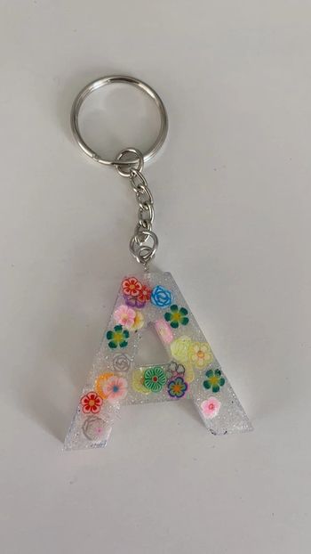 Porte clés lettre A
