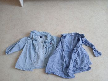 Lot de 2 chemises