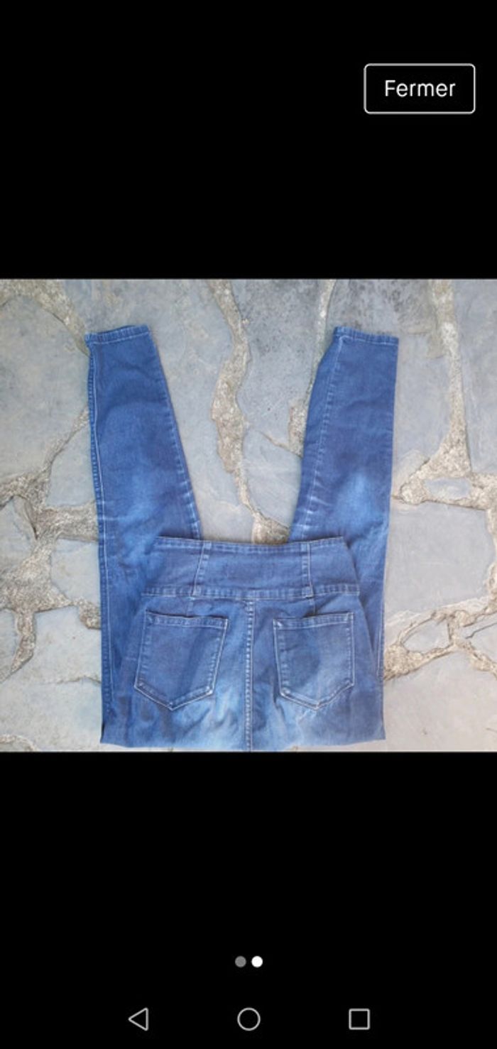 Magnifique jean jny taille ts haute xs s - photo numéro 2