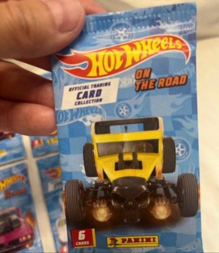 10 boosters cartes hotwheels on the road neufs scellés - photo numéro 7