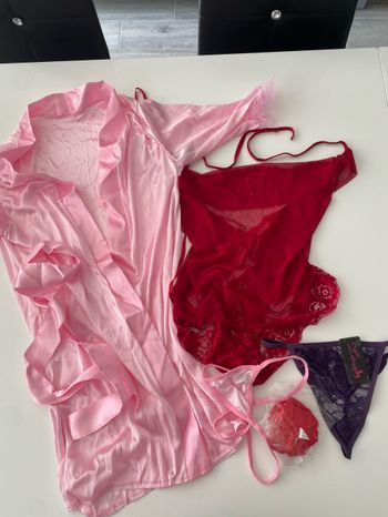 Lot lingerie