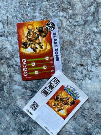 Carte Skylanders blast zone